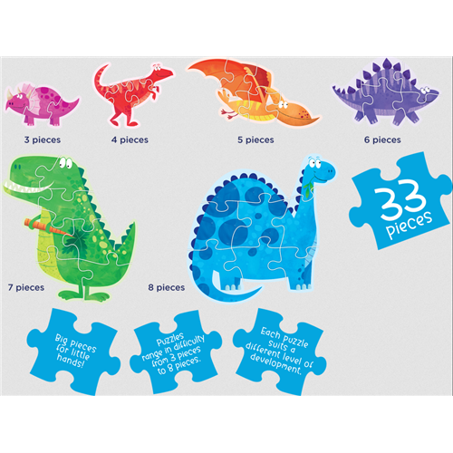 My First Puzzles  Dino Friends 1